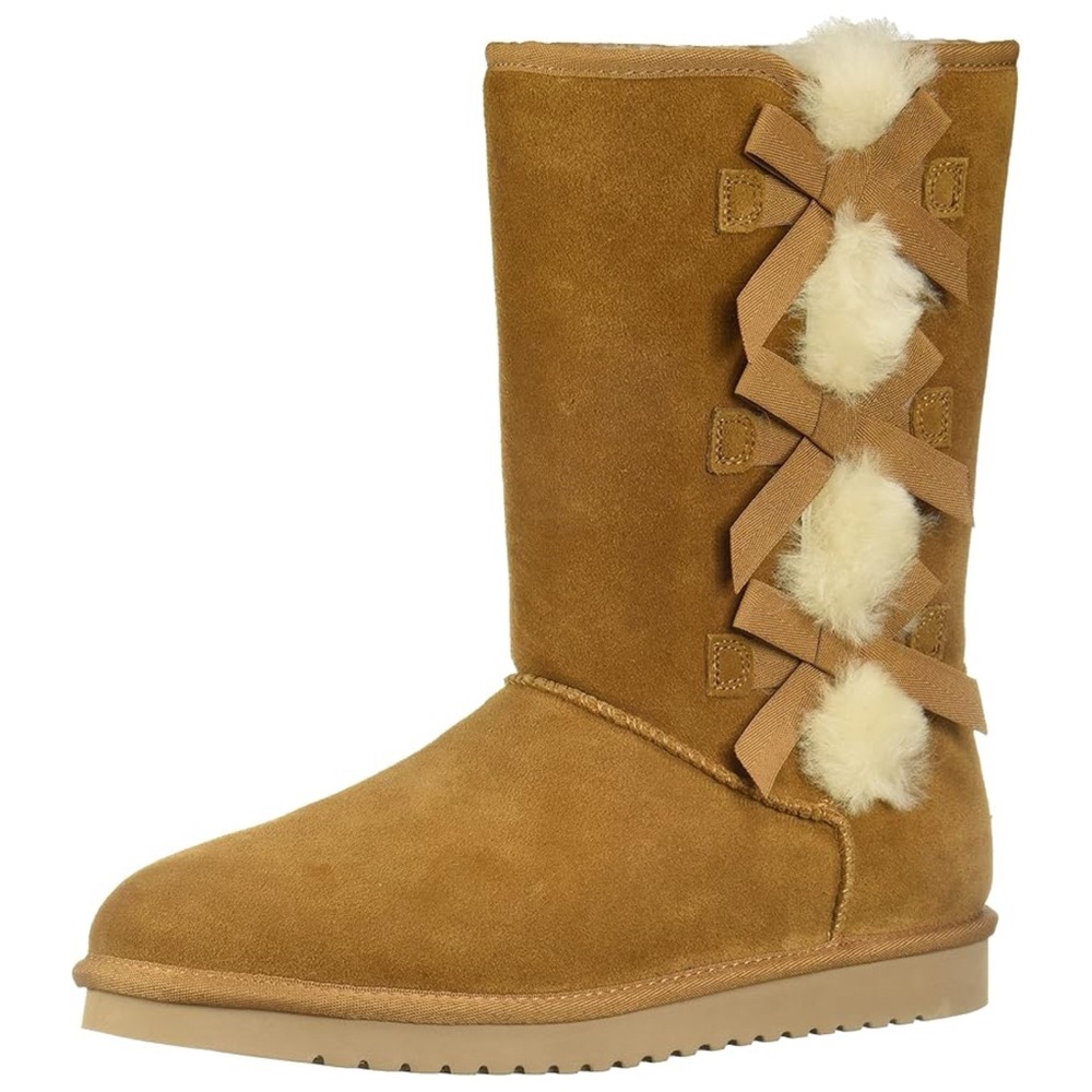 Authentic Koolaburra By Ugg Winter Bow Boots - image 1